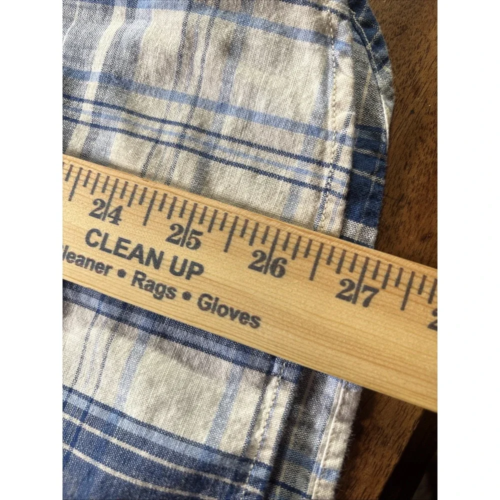 Lands' End Men's Size Small Plaid Button-Down Shirts Traditional Fit. Outdoor.‎